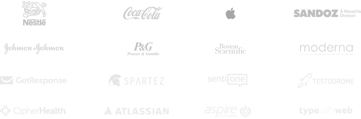 Companies I worked with